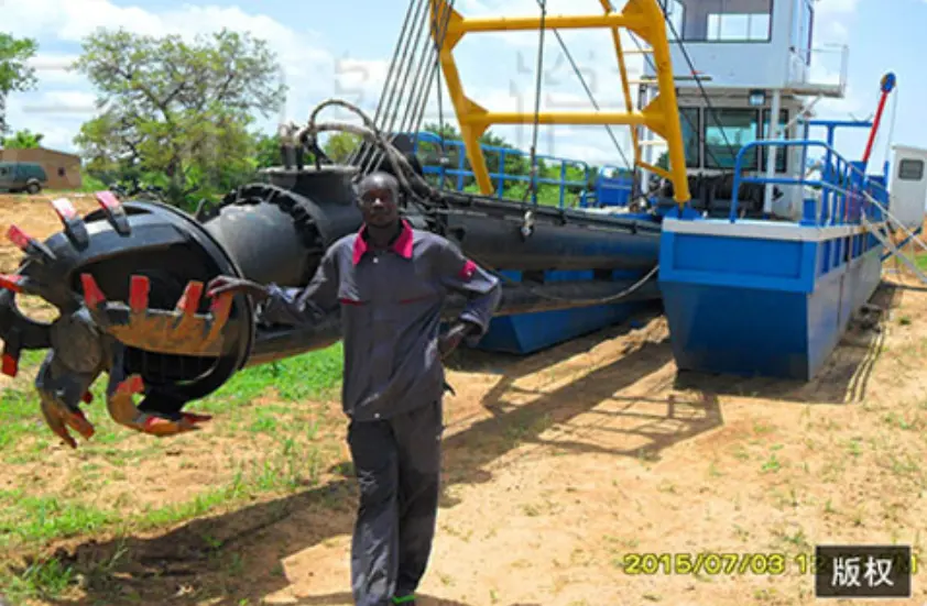 10-Inch Cutter Suction Dredger