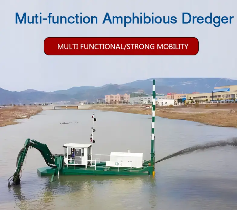 Multi-Function Amphibious Dredger