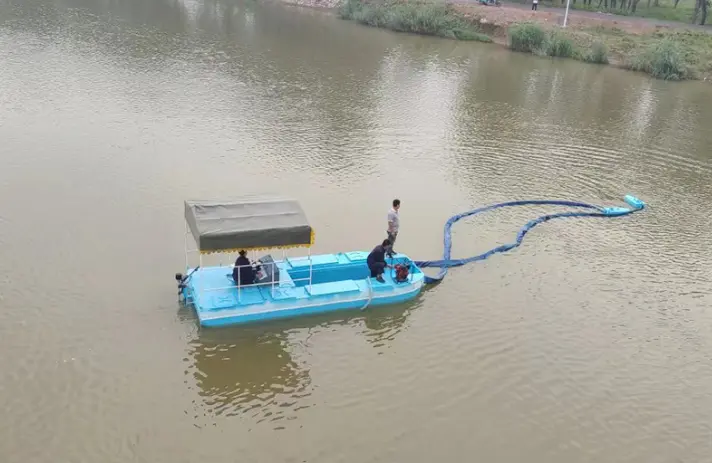 Floating Debris Long-Arm Recovery Boat