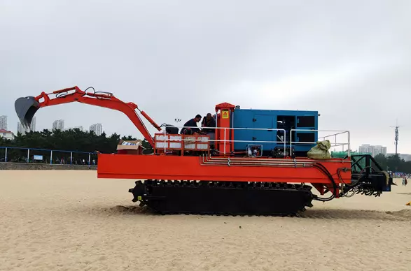 Amphibious Excavator